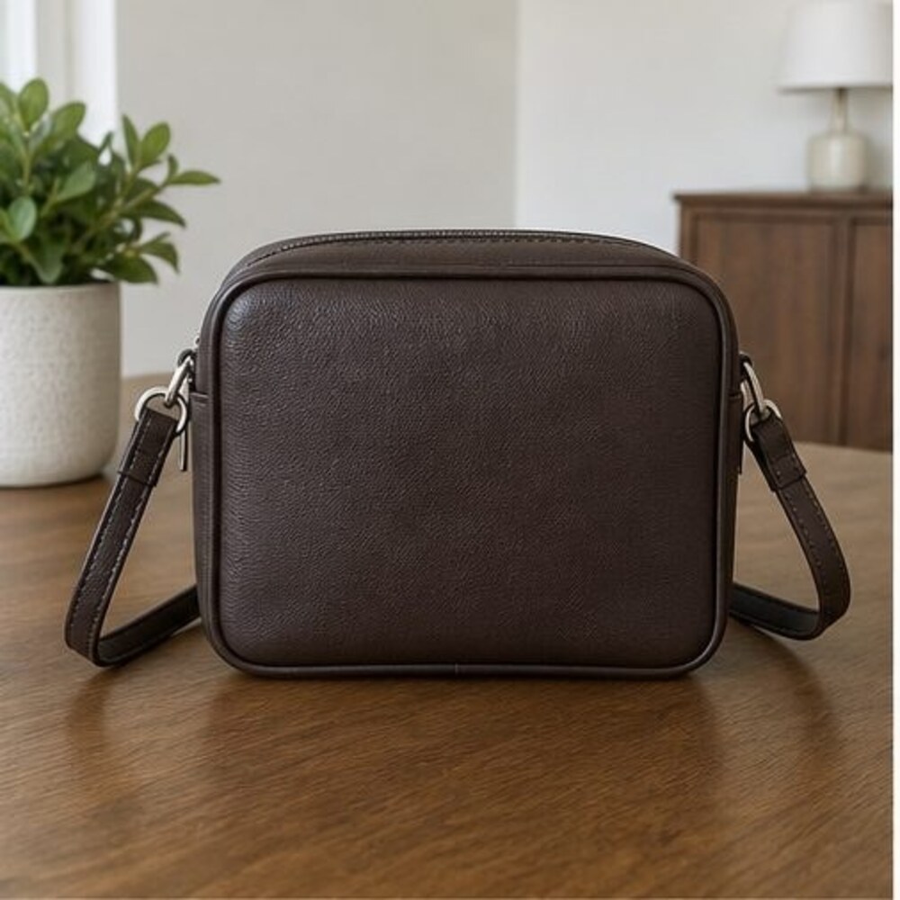 Sage Suede Crossbody Bag